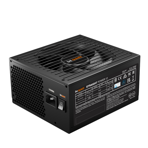 Power Supply ATX 850W be quiet! STRAIGHT POWER 12, 80+ Gold, ATX 3.0, FB+LLC+SR+DC/DC, Full Modular 208104 фото