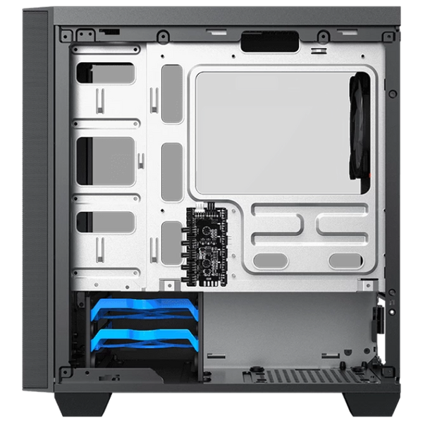 Case mATX GAMEMAX Aero Mini, w/o PSU, 0.6mm, 4x120mm ARGB, ARGB Hub, Front Mesh, Tempered Glass, DF, 138404 фото