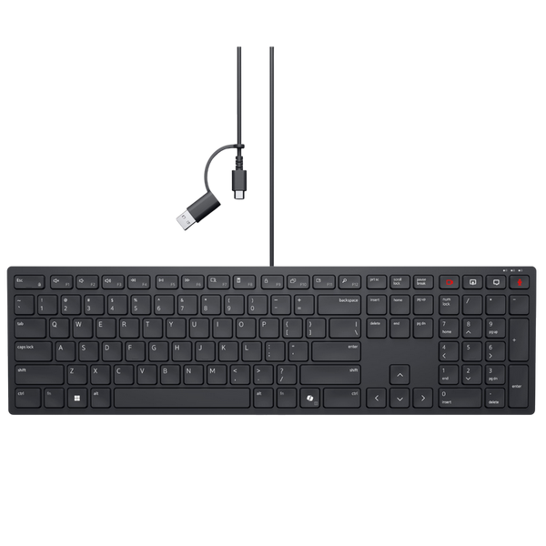 Keyboard Dell Wired Collaboration Keyboard - KB525C - Russian (QWERTY) 225775 фото