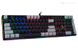 Gaming Keyboard Bloody B808N, Mechanical, Optical Blue Sw, Spill Resistant, Backlit, Black/Grey 203836 фото 2