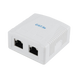 2xRJ45 Surface mount box 8P8C/FTP CAT.5e/KRONE, NCAC-2F5E-01 225751 фото 6