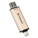 512GB USB3.1/Type-C Flash Drive Transcend "JetFlash 930C", Gold, Classic Cap,OTG (R/W:420/400MB/s) 138836 фото 4