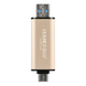 512GB USB3.1/Type-C Flash Drive Transcend "JetFlash 930C", Gold, Classic Cap,OTG (R/W:420/400MB/s) 138836 фото 10