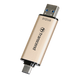 512GB USB3.1/Type-C Flash Drive Transcend "JetFlash 930C", Gold, Classic Cap,OTG (R/W:420/400MB/s) 138836 фото 5