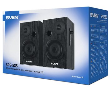 Speakers SVEN "SPS-585" Black, 20w 124694 фото