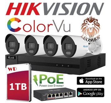 HILOOK by HIKVISION COLOR VU IP 2 Megapixeli IPC-B129H ID999MARKET_6599629 фото