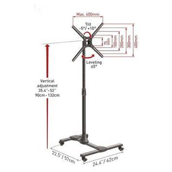 TV cart Barkan ''SW310H'' Black 13"-65" Tilt, max.36kg, VESA mm: up to 400x400mm 144218 Imagini