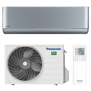 Air conditioner Panasonic Etherea XZ25ZKEW, 9000 BTU, ECONAVI, nanoe-X, Silver 235226 фото