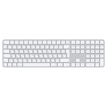 Apple Magic Keyboard with Touch ID and Numeric Keypad for Mac models with Apple silicon - Russian (A 225660 Imagini