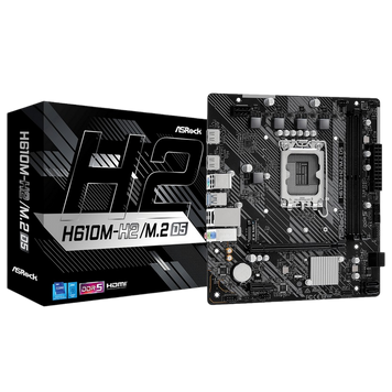 MB S1700 ASRock H610M-H2/M.2 D5 mATX 244065 Imagini