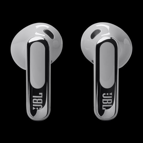 True Wireless JBL LIVE Flex 3 Silver TWS True Adaptive Noise Cancelling 223021 Imagini