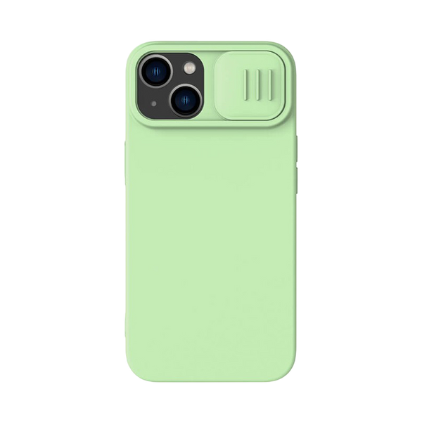 Nillkin Apple Smartphone Apple iPhone 14 Plus, CamShield Silky Silicone Case, Mint Green 146014 Imagini