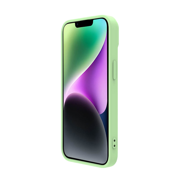 Nillkin Apple Smartphone Apple iPhone 14 Plus, CamShield Silky Silicone Case, Mint Green 146014 Imagini