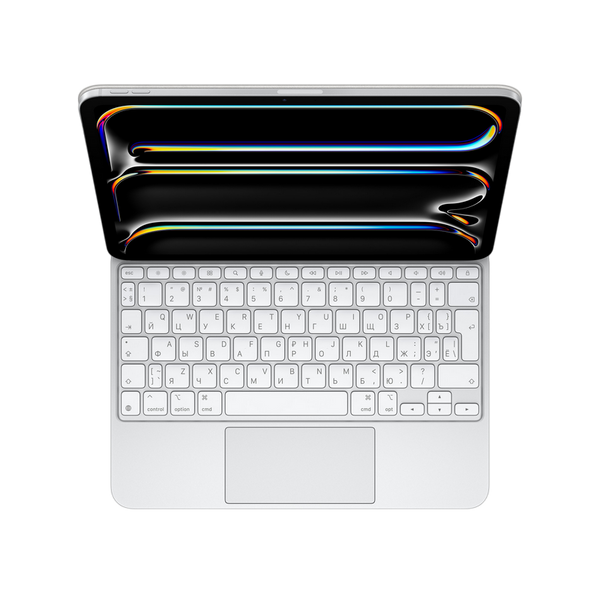 Magic Keyboard for iPad Pro 11‑inch (M4) - Russian - White 218317 Imagini