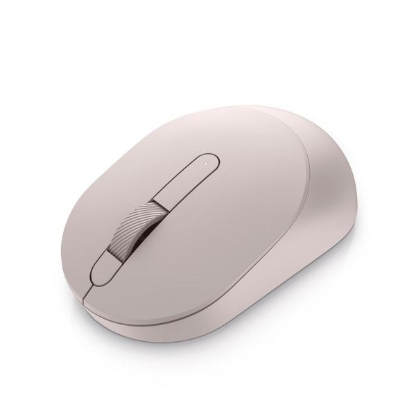 Wireless Mouse Dell MS3320W, Optical, 1600dpi, 3 buttons, 2.4 GHz/BT, 1xAA, Ash Pink 201193 фото