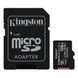 128GB MicroSD (Class 10) UHS-I (U1) +SD adapter, Kingston Canvas Select+ "SDCS2/128GB" (R:100MB/s) 113434 фото 1