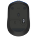 Wireless Mouse Logitech M171, 1000 dpi, 3 buttons, Ambidextrous, 69,3g., 1xAA, 2.4Ghz, Blue 76619 Imagini 6