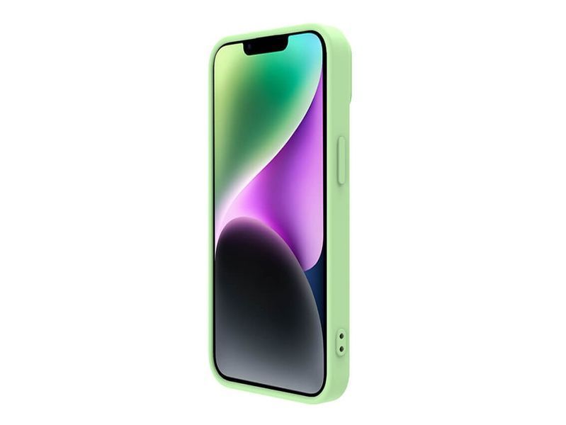 Nillkin Apple Smartphone Apple iPhone 14 Plus, CamShield Silky Silicone Case, Mint Green 146014 Imagini