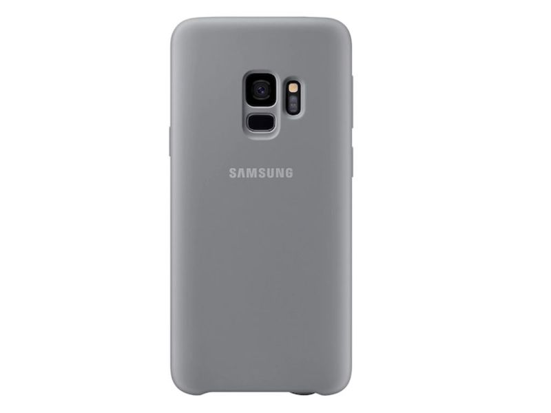 Original Sam. silicone cover Galaxy S9, Gray 127816 фото