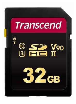 .32GB SDHC Card (Class 10) UHS-II, U3, Transcend "TS32GSDC700S" Ultra High Speed (R/W:285/180MB/s) 91202 фото