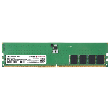 32GB DDR5- 5600MHz Transcend JetRam (JM5600ALE-32G), (2Gx8)x16, 2Rx8, CL46, 1.1V 224926 фото