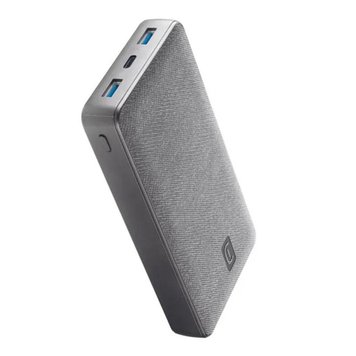 Power Bank Cellularline 20000mAh, PD 65W, Shade Laptop, Gray 201051 фото