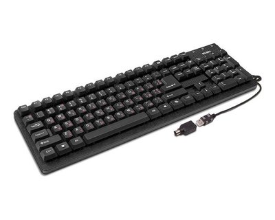 Keyboard SVEN Standard 301, Traditional layout, Splash proof, Calculator key, Black, USB 73265 фото