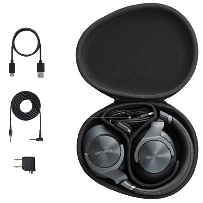 Bluetooth Headphones Technics EAH-A800G-K, Black, Over size 207651 фото