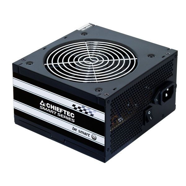 Power Supply ATX 600W Chieftec SMART GPS-600A8, 80+, Active PFC, 120mm silent fan 56982 фото