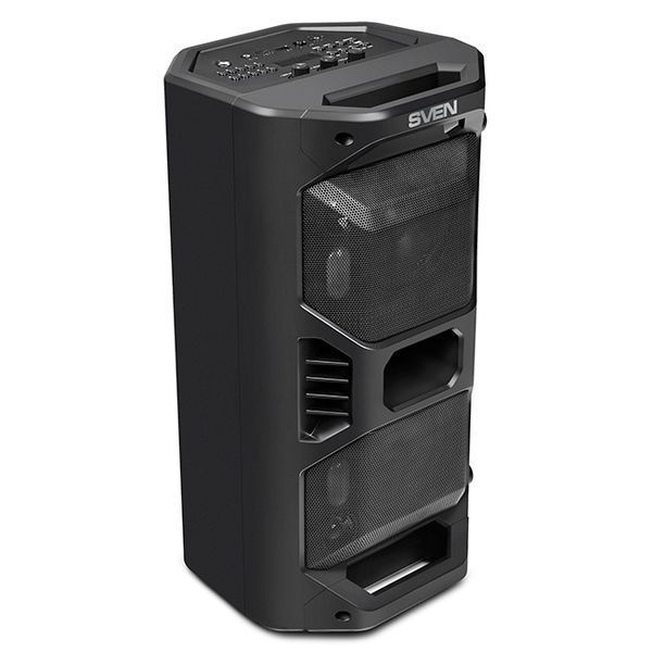 Speakers SVEN "PS-600" 50w, Black, Bluetooth, microSD, FM, AUX, USB, LED, power:8000mA, USB, DC5V 106005 фото