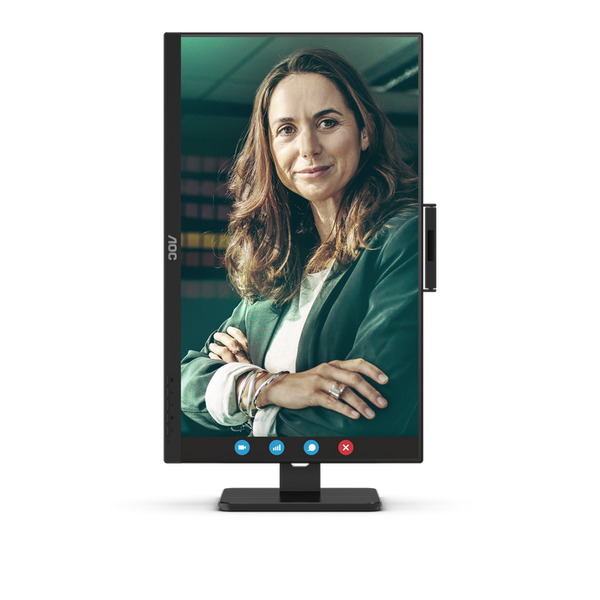 23.8" AOC 24P3QW, Black,IPS,1920x1080,75Hz,AdaptiveSync,5ms,250cd,D-Sub+HDMI+DP+USB,WebCAM,Spkrs,Piv 233814 фото