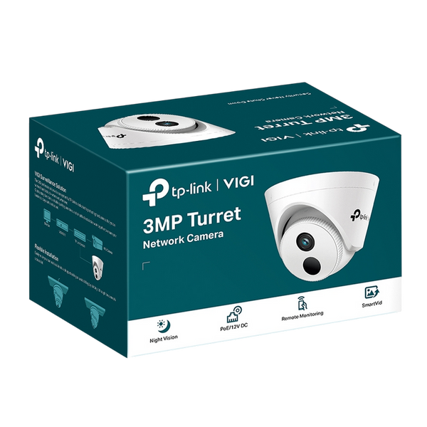 TP-Link Turret Network Camera "VIGI C400HP-4", 4mm, 3MP,PoE 137641 фото