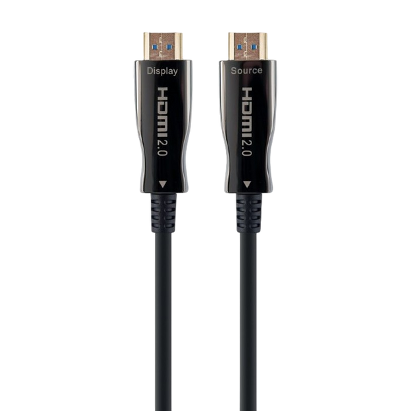 Cable HDMI to HDMI Active Optical 10.0m Cablexpert, 4K UHD at 60Hz, CCBP-HDMI-AOC-10M-02 204604 фото