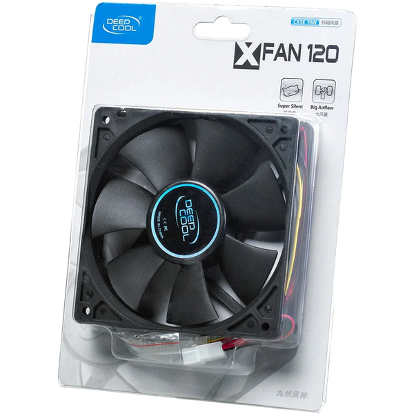 PC Case Ventilator Deepcool XVentilator120, 120x120x25mm, 23.7db, 43.56CFM, 1300RPM, Hydro Bearing 76249 Imagini