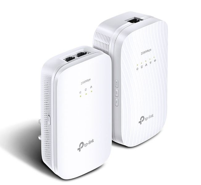 Powerline Adapter/Access Point Wi-Fi AC TP-Link, TL-WPA9610 KIT, AV2000, 2x2MIMO, 2xGbit Ports 84926 фото