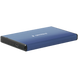 2.5" SATA HDD External Case miniUSB3.0, Aluminum Deep Blue, Gembird "EE2-U3S-3-DB" 143885 фото 4