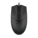 Mouse A4Tech OP-550S, 1200 dpi, 3 buttons, 104g, Optical, USB, 1.5m, With Silent Button, Black 267019 фото 5