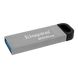 256GB USB3.2 Flash Drive Kingston DataTraveler Kyson, Silver, Metal Case, Key Ring (DTKN/256GB) 136259 фото 3