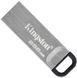 256GB USB3.2 Flash Drive Kingston DataTraveler Kyson, Silver, Metal Case, Key Ring (DTKN/256GB) 136259 фото 1