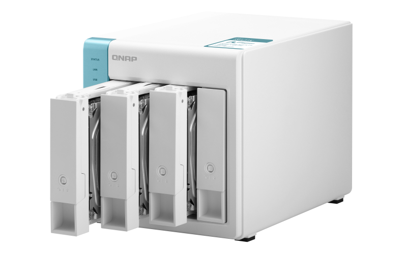 QNAP "TS-431K", 4-bay, AnnapurnaLabs 4-core 1.7GHz, 1Gb DDR3, 2x1GbE 137898 фото