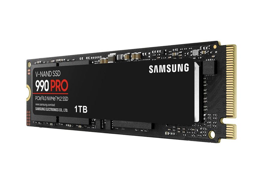 .M.2 NVMe SSD 1.0TB Samsung 990 PRO [PCIe 4.0 x4, R/W:7450/6900MB/s, 1200K/1550K IOPS, 600TB, 3DTLC] 148646 фото