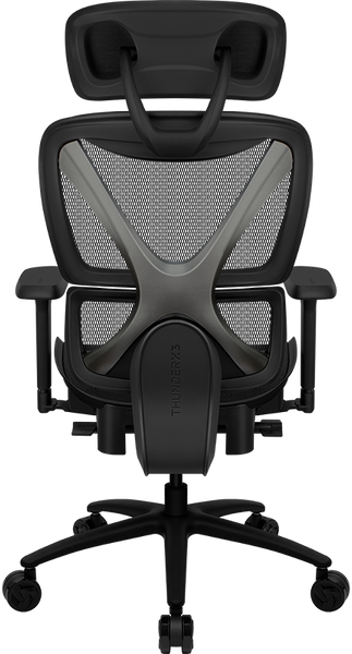 Ergonomic Gaming Chair ThunderX3 XTC Mesh Black, User max load up to 125kg / height 165-185cm 209206 фото