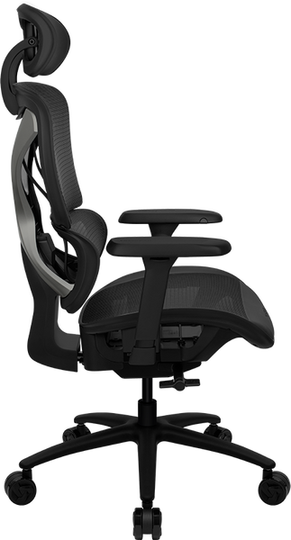 Ergonomic Gaming Chair ThunderX3 XTC Mesh Black, User max load up to 125kg / height 165-185cm 209206 фото