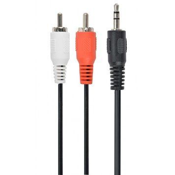 CCA-458/0.2 3.5mm stereo plug to 2 phono plugs 0.2 meter cable, Cablexpert 42815 Imagini