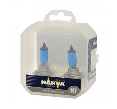 NARVA H7 +100% Range Power White 4500K 12V 55W (2 Lampi) ID999MARKET_6590690 фото