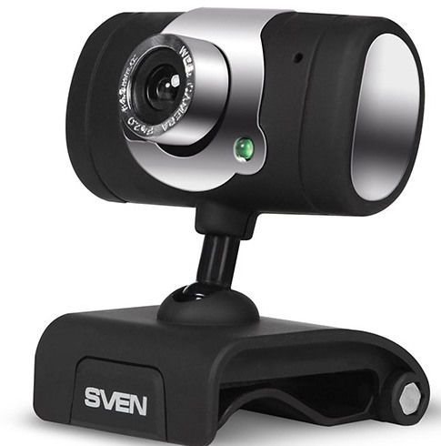 Camera SVEN IC-545, 1024p, 5-lens system, Manual focus, Built-in microphone, Mounting clip 79549 фото