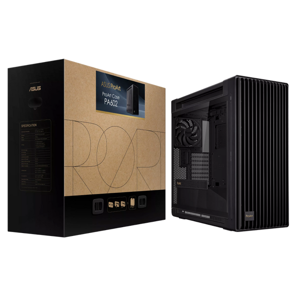 Case ATX Asus ProArt PA602, 2x200mm & 1x140mm, PWM Hub, Tempered Glass, Dust Filter, 2xUSBx2.0, 2xUS 220933 Imagini