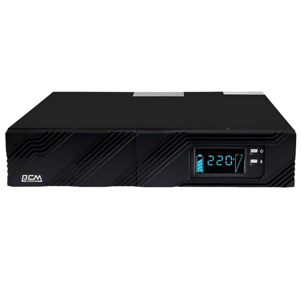 UPS PowerCom SPR-2000,2000VA/1600W,Tower/Rack2U,Smart Line Int.,Sinewave,LCD,AVR,USB,8xIEC C13+1xC19 143981 фото