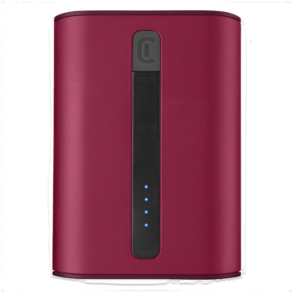 Портативное зарядное устройство Cellularline 10000mAh, PD Thunder, Red 140784 фото