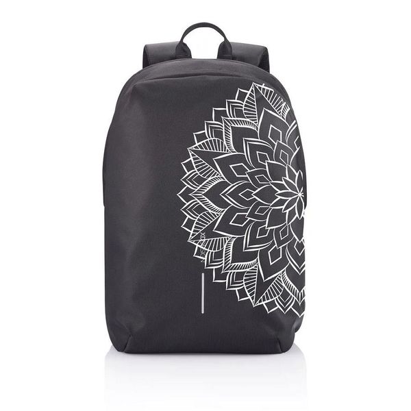 Backpack Bobby Soft Art, anti-theft, P705.867 for Laptop 15.6" & City Bags, Mandala Black 140595 фото